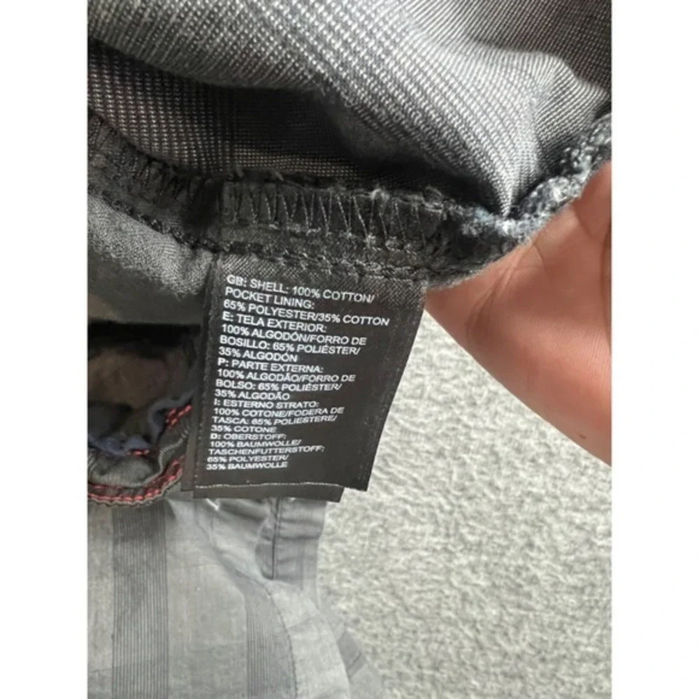 The North Face Plaid Chino Shorts Mens Size 38 Gray